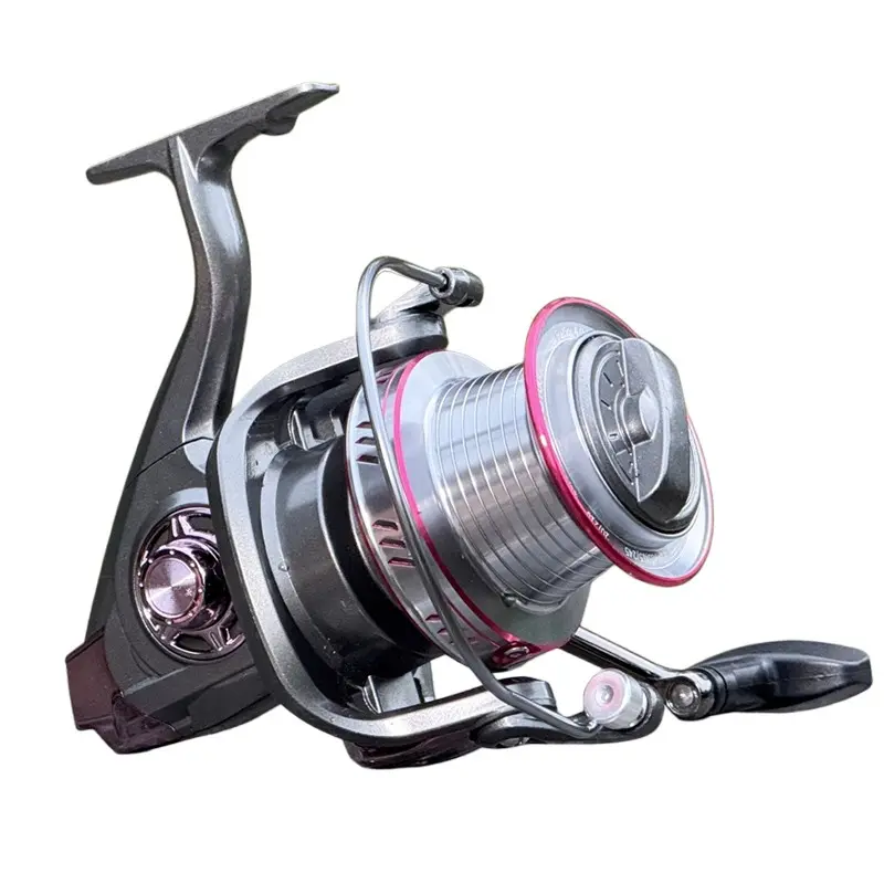 9000/10000/12000 Large Rotation Casting Reel, Boat Fishing Reel, Smooth Retrieval, Metal Bail Arm, Ideal for Long Distance Casting, Fishing Gear
