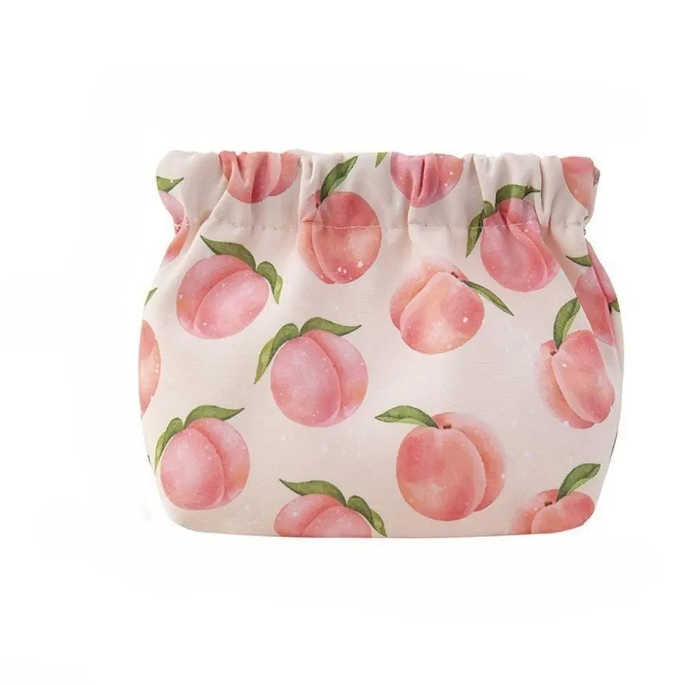 Waterproof Auto Spring Snap Mini Storage Pouch, Self-Closing Portable Lipstick Cosmetic Coin Purse, Compact Handbag Inner Bag For Sanitary Pads Tiny Daily Sundries Outdoor Carry