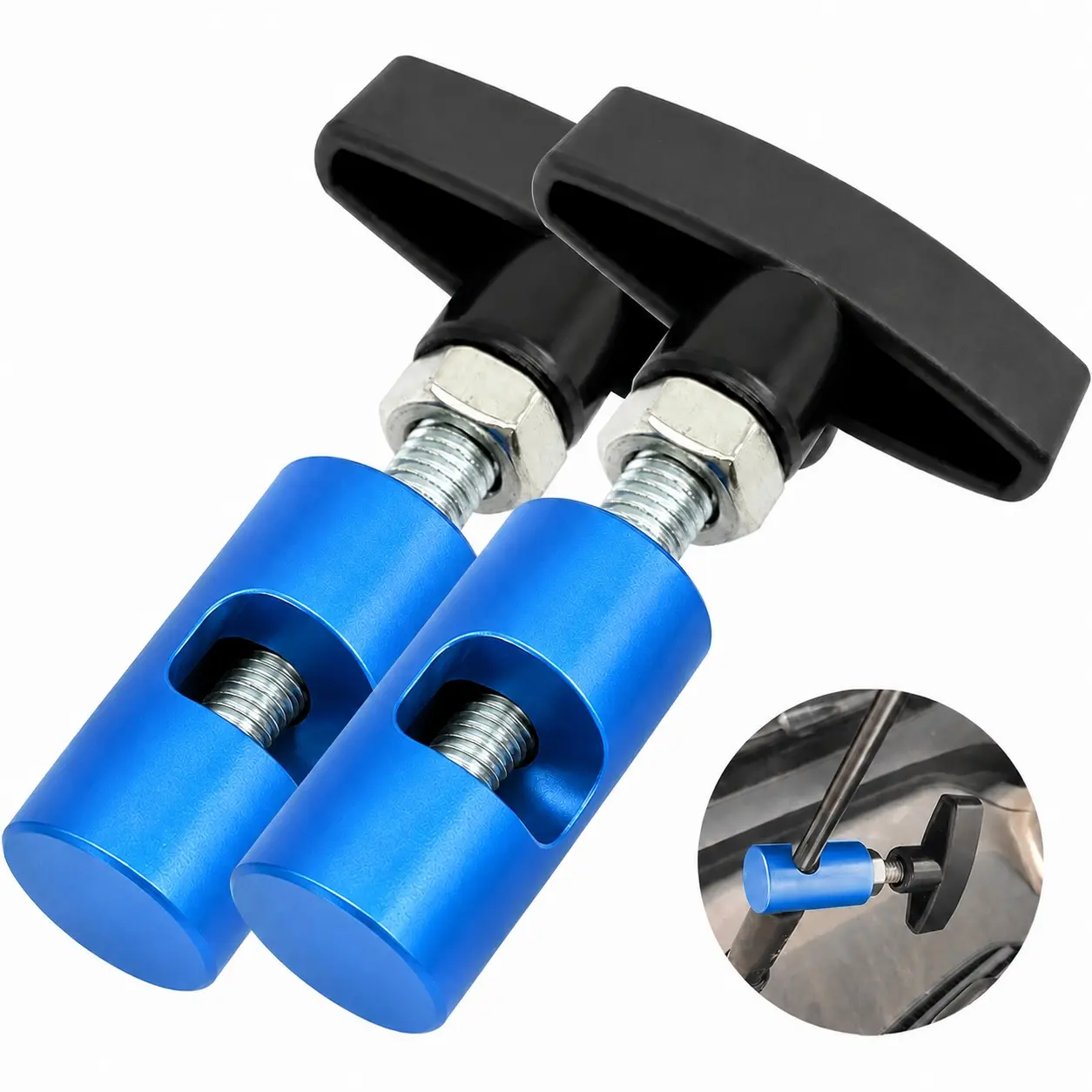 Adjustable Car Hood Lift Prop Clamp, Replacement Universal Engine Cover Support Clamp, Car Assembly & Disassembly Tools, Car Accessories, Automotive Accessories