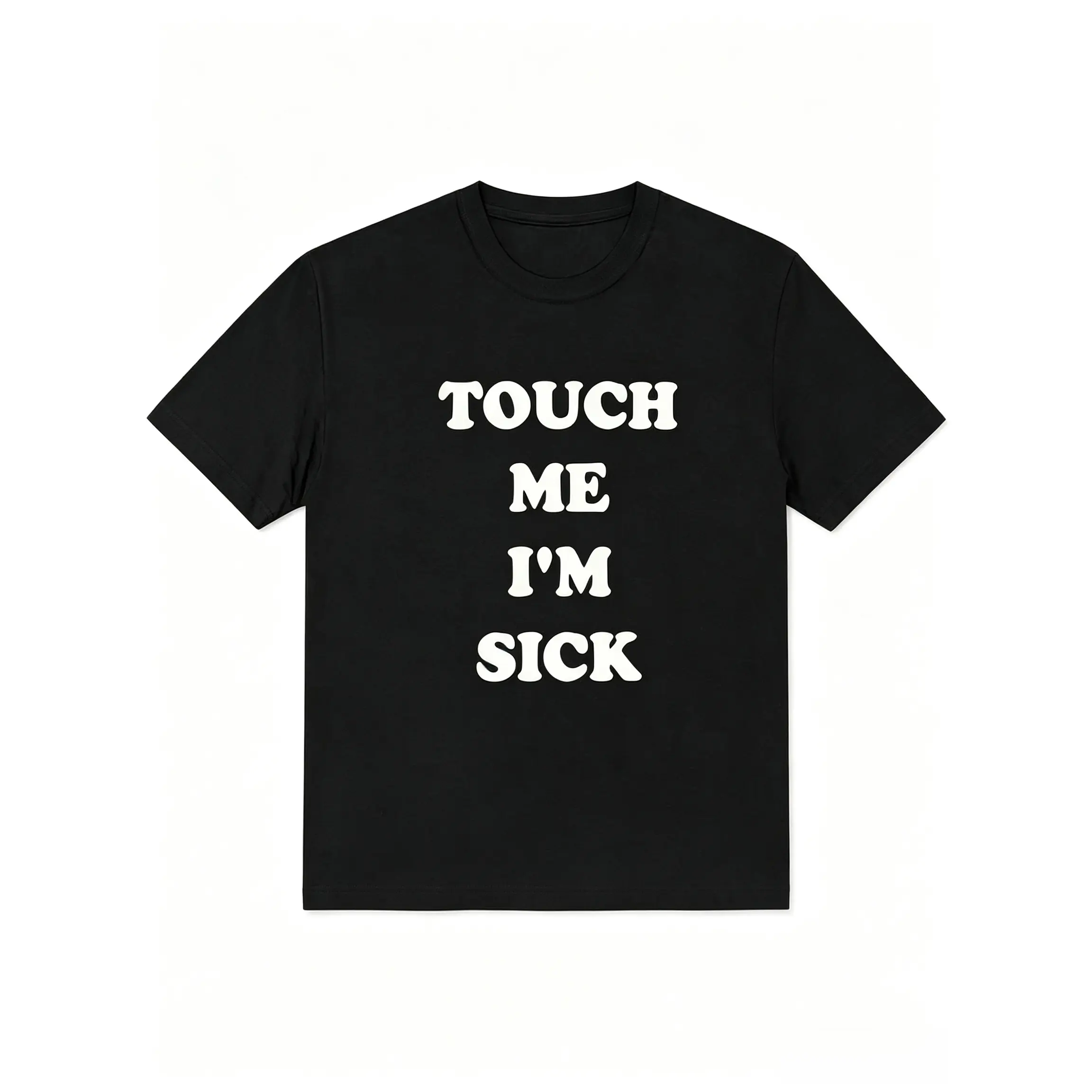 Number 9 "Touch Me I'm Sick" Cotton Sports Tee Shirt, Breathable Athletic Top for Outdoor Activities