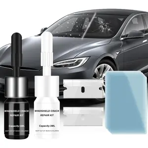 Windshield Chip Repair Kit, 2026  - Windshield Repair Kit, Windshield Crack Repair Kit for Daily  Glass Maintenance,  Repair Glass Cracks & Chips, 5-Min Quick Fix (2 Bottles)