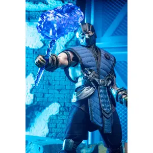 Limit Sale Original Mortal Kombat Sub Zero Articulated Action Figure Toys 17cm