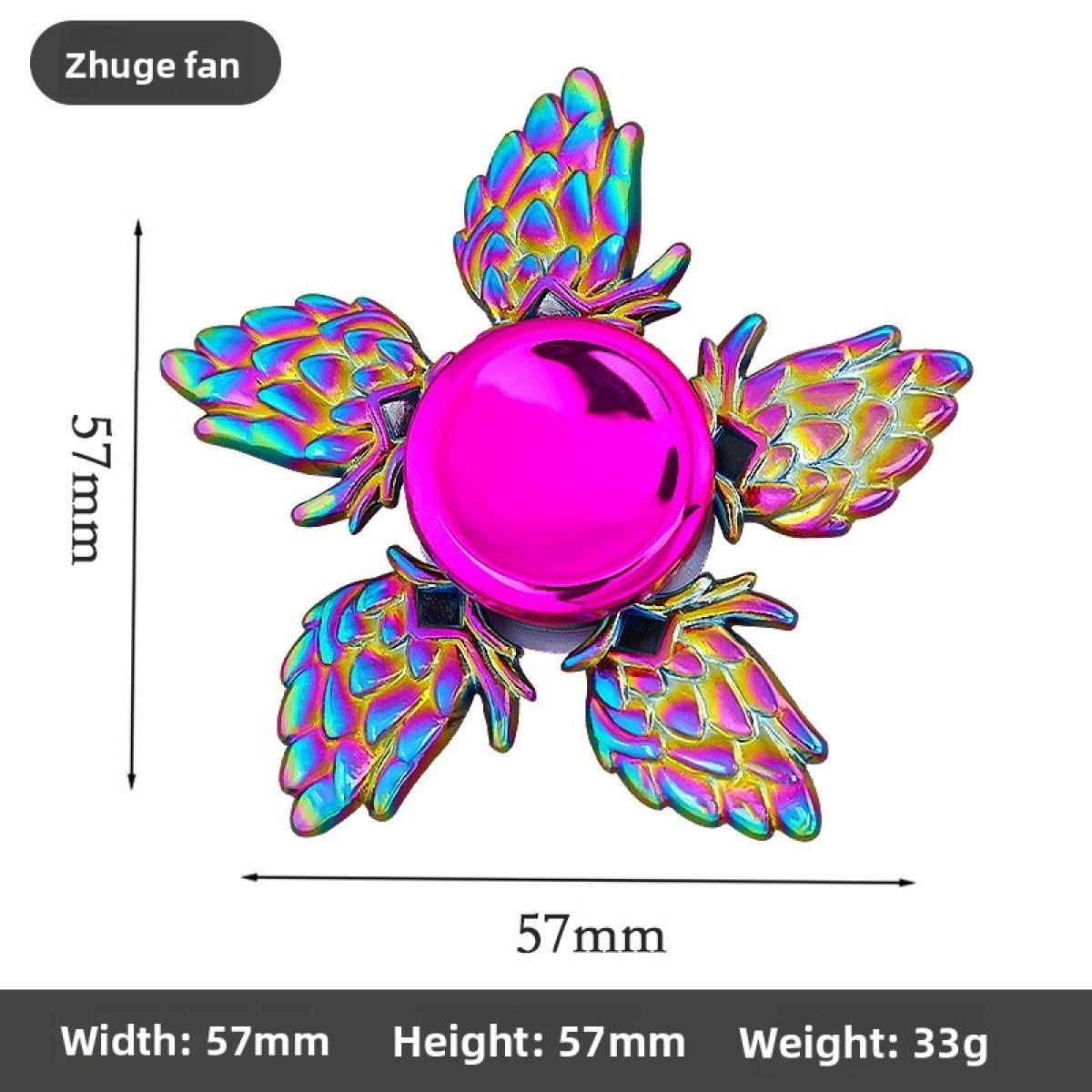 TikTok hit product Metal Fidget Spinner Alloy Hand Spinner Boxed Stress Relief Toy for Kids Adults Office Desk Fidget Toys