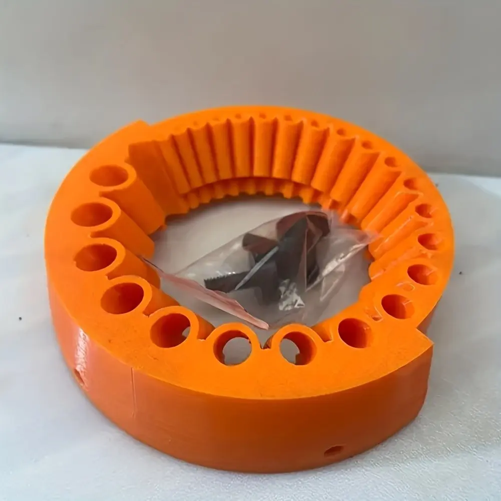 High Performance Drill Bit Sharpener and Grinder Attachment, 2-13mm Capacity, 125mm Large Blade, Durable Plastic, No Power Needed