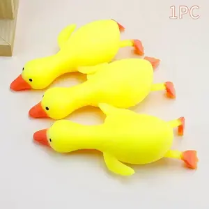 Heartfelt Duck Stress Relief Toy, Slow Rebound Long Neck Duck, Ideal for Kids and Adults, Quiet Classroom Relaxation, Malt Filled, Student Prize