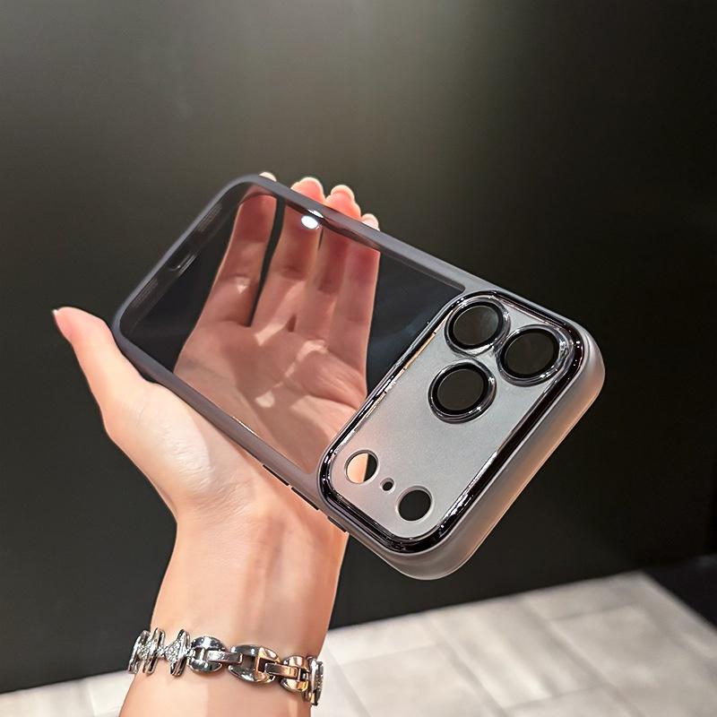 Transparent Soft Case for IP17ProMax Ultra-Thin Cooling Flex Cover 16/15/14/13Pro Protective Phone Case with Camera Protection and Precise Cutouts