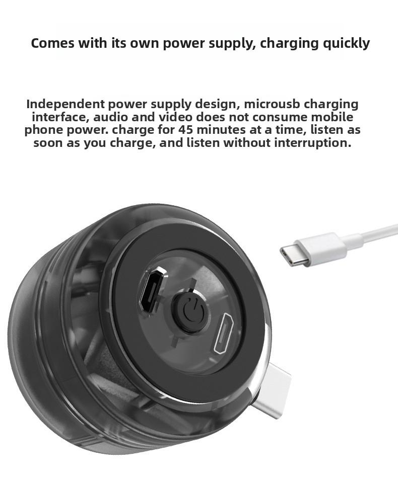 Direct-plug mini speaker Type-C mobile phone mini player portable speaker wholesale external subwoofer wireless