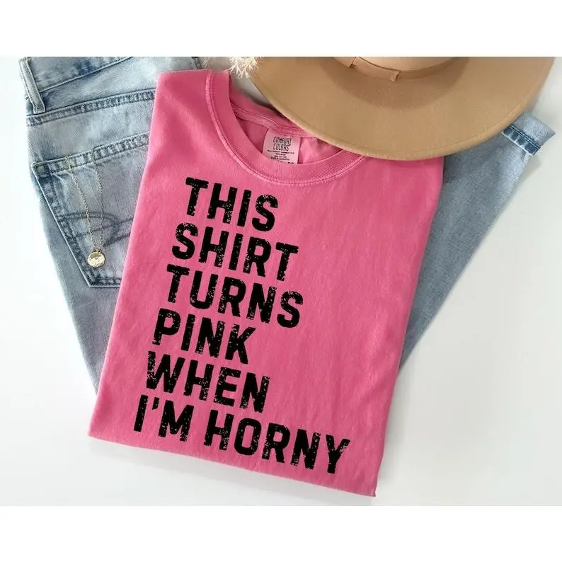 Funny shirt exchanges, Valentine's Day party shirts, inappropriate shirts, vulgar and obscene T-shirts, shirts that cannot be worn out, shirts that are not suitable for the office,