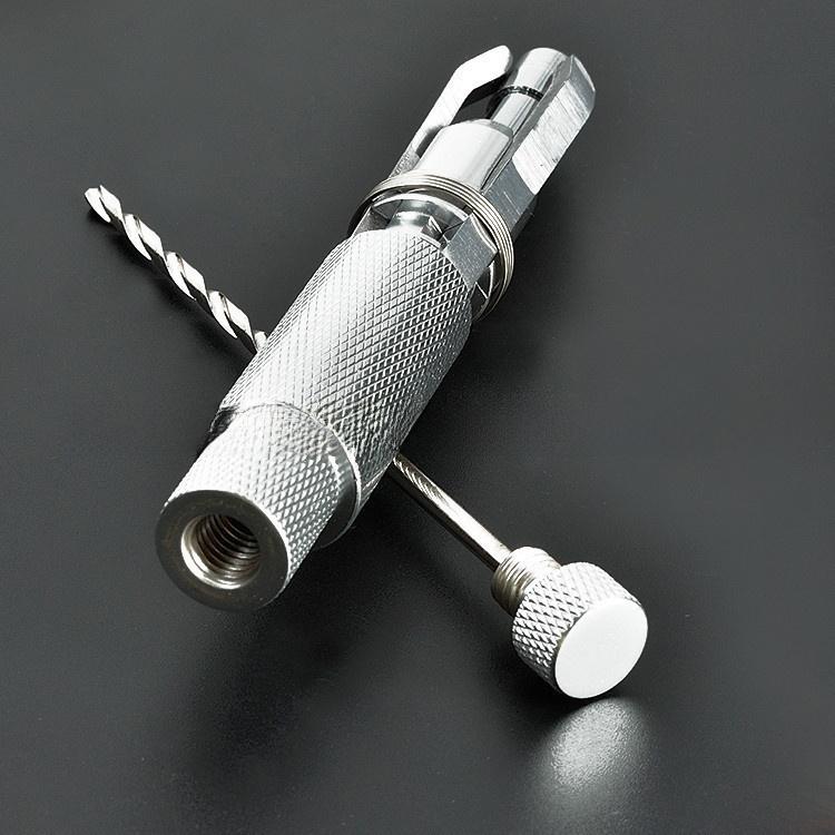 Multi Functional Pipe Reamer Adjustable Carbon Scraper with Drill Bits Pipe Cleaning Accessory Tool