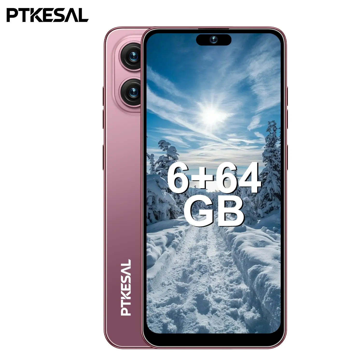 PTKESAL-6.93-inch 17 Pro Max smartphone 6GB+64GB memory Android 12 battery 5000mAh 8-core dual card dual standby facial recognition fingerprint unlock smartphone Android Cell Phones