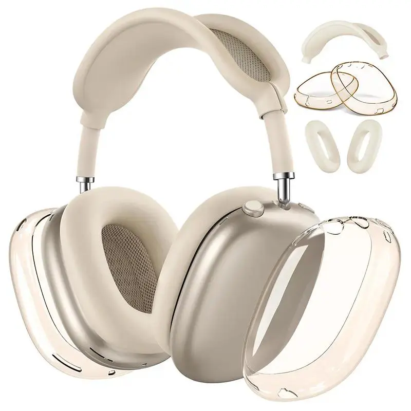 Hard Shell Headphone Case, Shockproof Protective Cover for Over Ear Wireless Headphones, Durable Anti Scratch Storage Protector with Impact Resistant Design for Travel, Commute, Daily Carry and Home Use