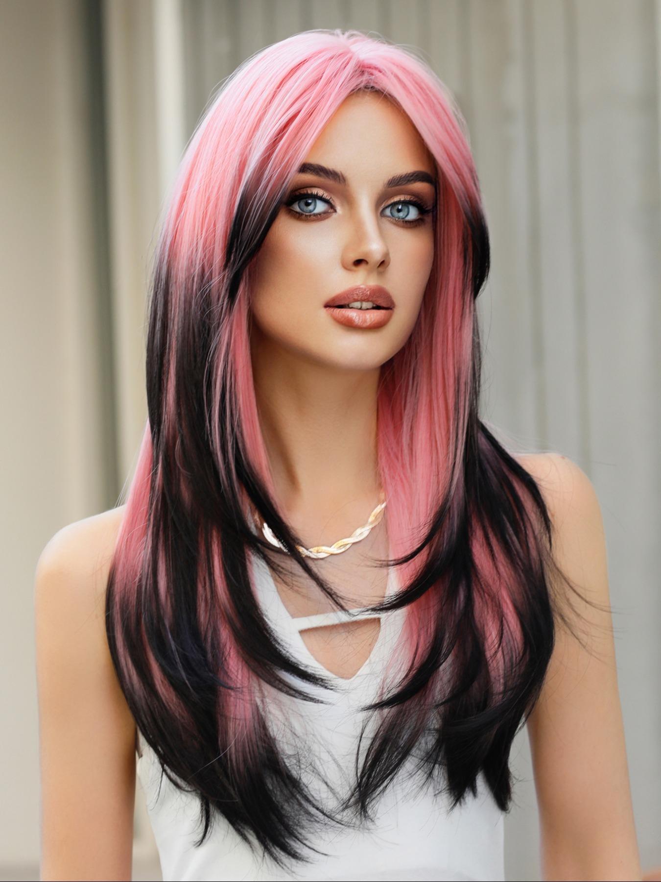 24 Inch Long Straight Synthetic Soft Hair without Bangs, Heat Resistant Wigs for Women, Natural Looking Full Wigs for Party, Daily Use, Daily Wear Wig, National Day Offers