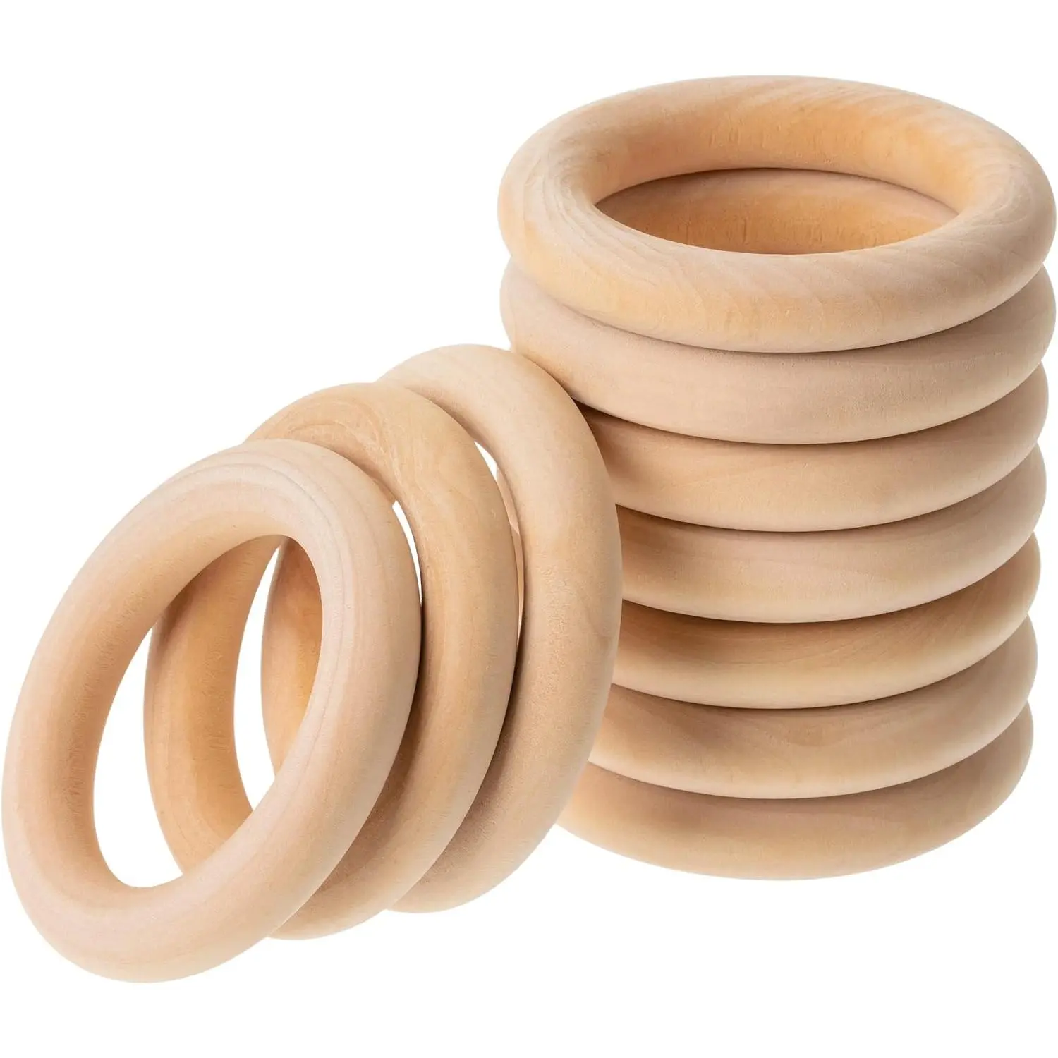 - Wooden Rings, 2.7", 10 Pack, Wooden Rings for Crafts,  Rings | Macrame Rings,  Rings for Crafts, Wooden Ring, Wooden Rings for Macrame, Craft Rings,  Ring,   Ring