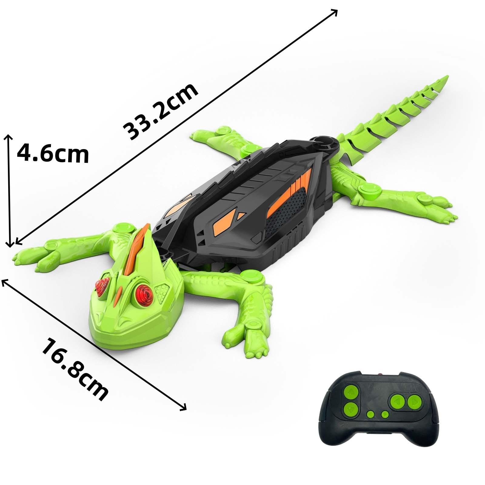 RC Wall Climbing Toys Lizard Spider Cockroach Snake Crab Octopus, LED Eyes, 360° Rotating Stunt Car, Wall Ceiling Window Climber, Remote Control Vehicle, Fun Indoor Toy for Kids Adults