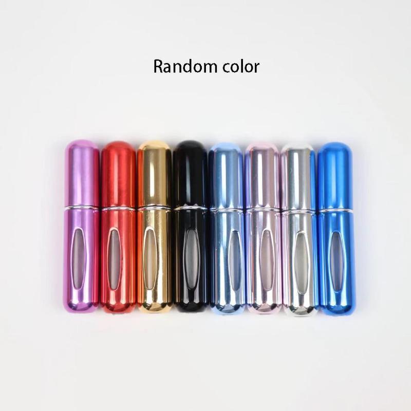 Portable Mini Perfume Atomizer Bottle, Atomizer Perfume Spray, Scent Pump Case, Refillable Travel (5ml, Random Color)