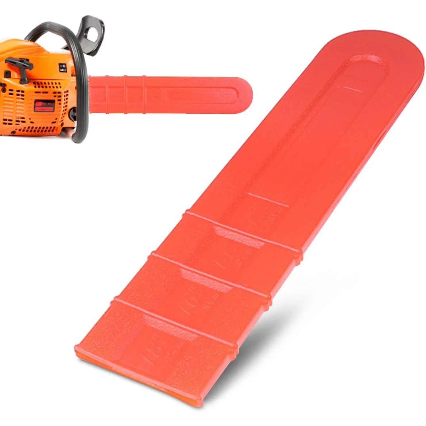 Bar Cover, 17.32Inch    Guide Guard, Durable Plastic Protective Cover for 18 Inch Chain saws, Accessory (Color:1pcs)