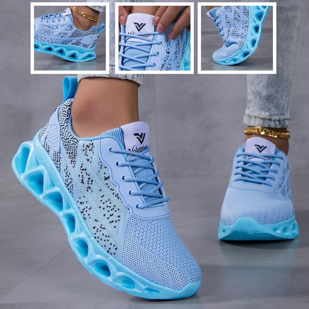 Women's hollow-out thick sole running shoes casual shoes, women's sneakers fashionable walking shoes, comfortable ankle sock shoes slip-on running shoes, skate shoes non-sliathable mesh tennis shoes, air cushion shock absorption gym workout sneakers.