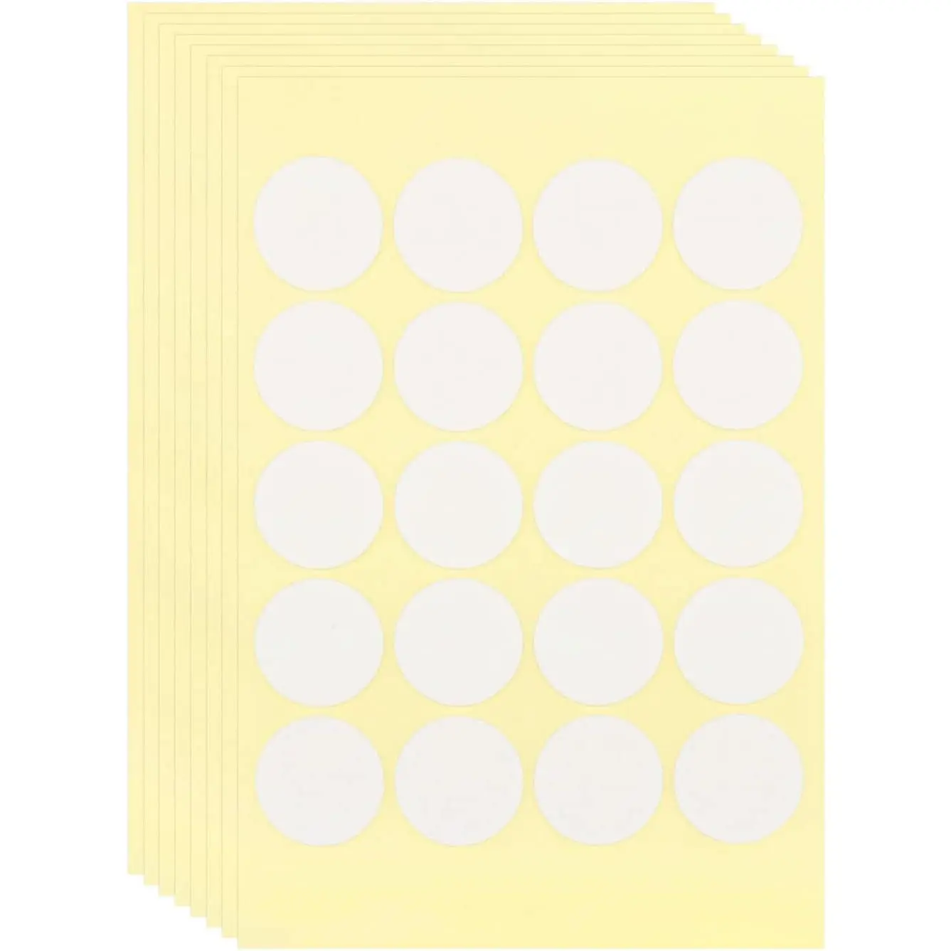 160 count Candle Wick Stickers, Double-Sided Heat Resistance Wick Stickers for Candle Making, Adhere Steady in Hot Wax Candle Stickers