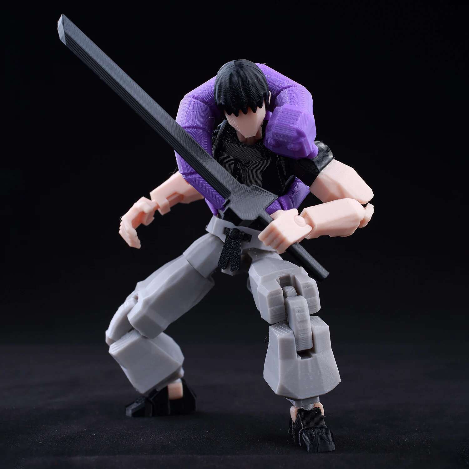 9L3D Printed Jujutsu Kaisen 3D Mini Figures, Satoru Gojo & Geto Suguru Action Model, Anime PVC Collectible Statue, Gift for Fans