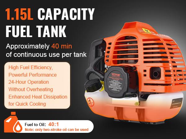 VEVOR 33CC 6-in-1 Multi-Functional Trimming Tools, Gas Hedge Trimmer, Weed Eater, String Trimmer, Brush Cutter, Edger, Pole Saw Chainsaw Pruner with Extension Pole VEVOR 33CC 6-in-1 Multi-Functional Trimming Tools, Gas Hedge Trimmer, Weed Eater, String Trimmer, Brush Cutter, Edger, Pole Saw Chainsaw Pruner with Extension Pole