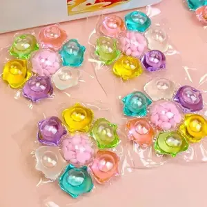 7-in-1 Laundry Detergent Capsules,   🤯Laundry Pods!  👕✨Powerful Clean + Long-Lasting  Scent Laundry Detergent Beads  ! 7-in-1 Power: Fresh+ColorLock+Clean+Soft+Anti-Mite! Strong Stain Removal, Color Protection 👕✨, Laundry Detergent Balls, Laundry Beads