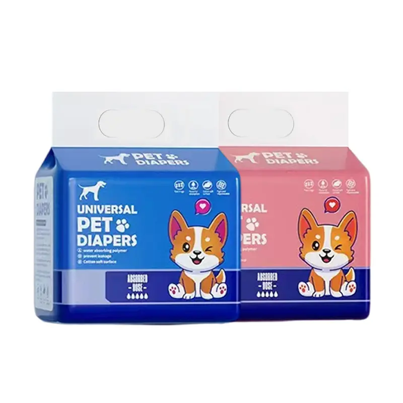 Pet diapers, female dog menstrual pants, menstrual underwear, male dog Teddy anti-harassment pads, dog diapers wholesale