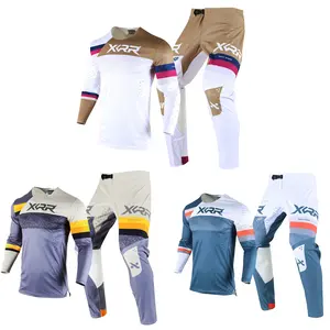 XCRR MX Motocross Jersey and Pants Combo Offroad Cycling Suit Dirt Bike Enduro Motor Racing Gear Set