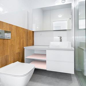 LA BELLEFÉE Linen Scented Drawer Liners 15 Sheets, Dresser Drawer Liner Drawer Paper Liner Gift for Women, Drawer Liners for Dresser, Shelf, Cabinet, Bathroom, Closet, Shoe Chest