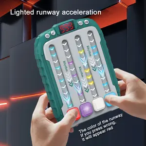 Fast Push Game 2Nd Generation, Rhythm Master Fast Push Game Machine, Puzzle Dance Game Machine, Breakthrough And Decompression Multiplayer Battle Teenager Toy, Battery Not Included, Speed Push Game Machine Halloween/Thanksgiving/Christmas Gift