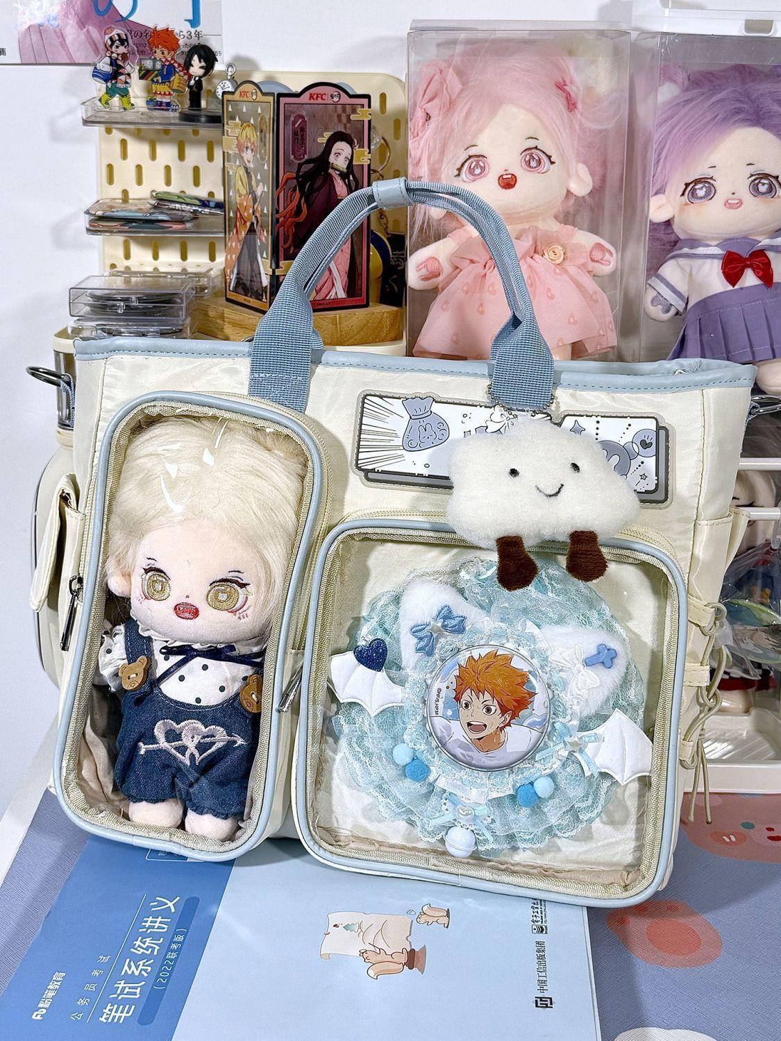 Japanese Cute Girl Ulzzang Ita Bag Daily Commuting School Bag Backpack Fashionable Y2K Shoulder Bag Dolls Bag Bags for Women