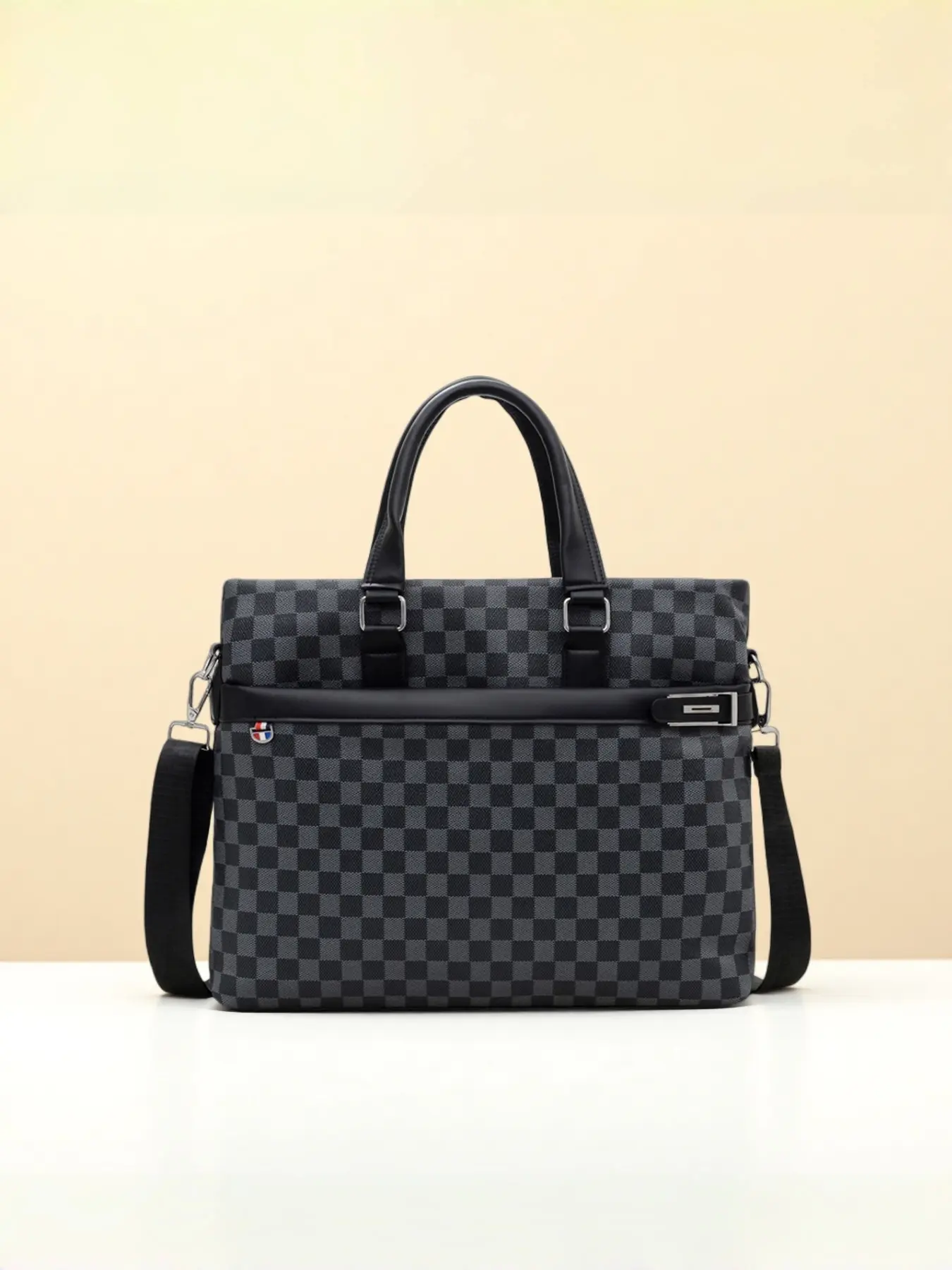 Men's Business Briefcase Bag, Fits Up to 14 Inch Laptop, All-Seasons Office & Travel Use, Durable Design for Professionals