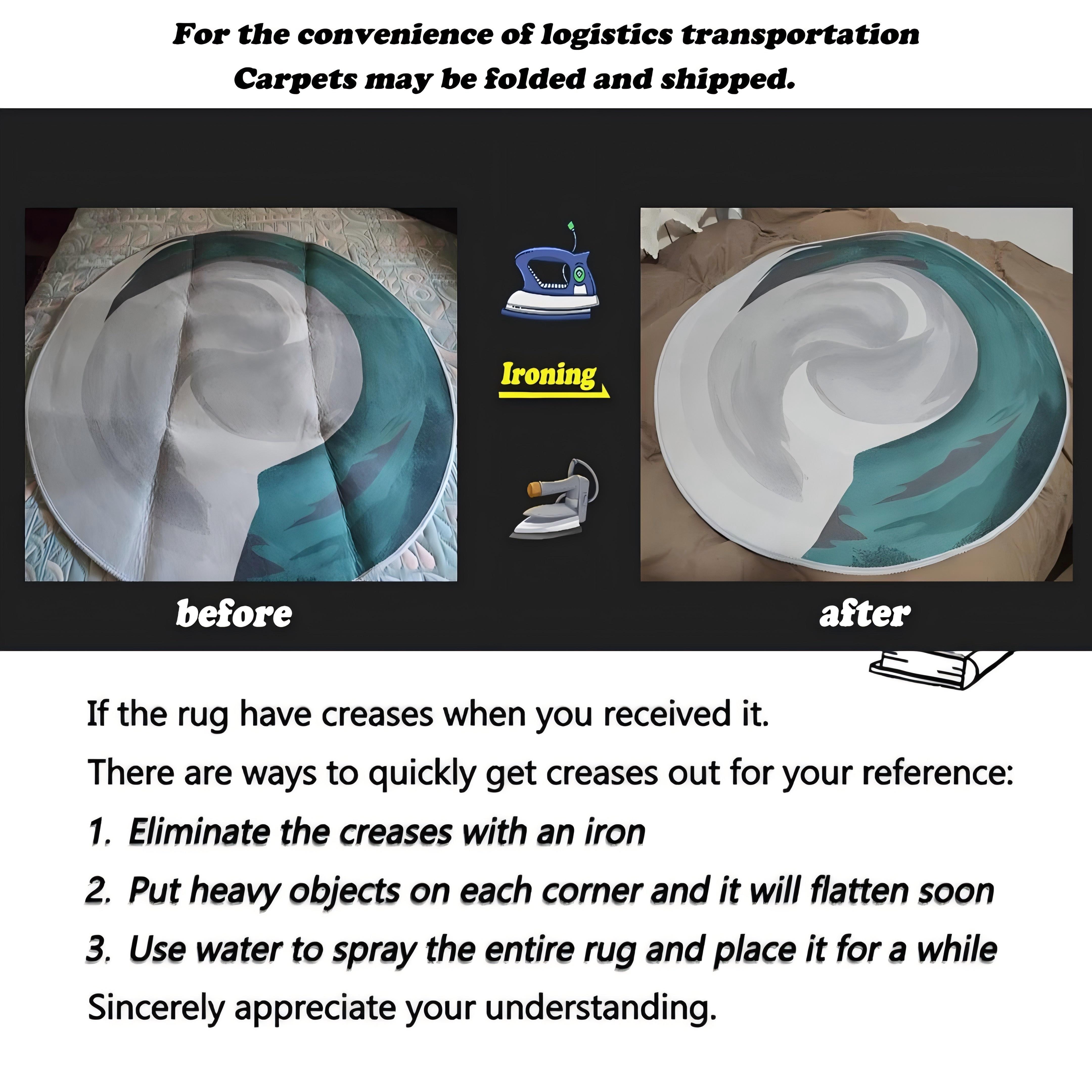 VIKAMA Cartoon Cat Patterned Carpet Home Decor. Provides Warmth For The Living Room And Bedroom Bedside. Non-Slip And Dirt-Proof