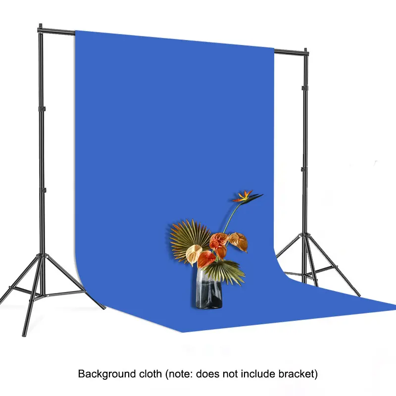 Professional Pure Blue Photography Background - Lightweight Portable Studio Background for Photography Studios, Events, Parties, Weddings, Portraits, Product Shots