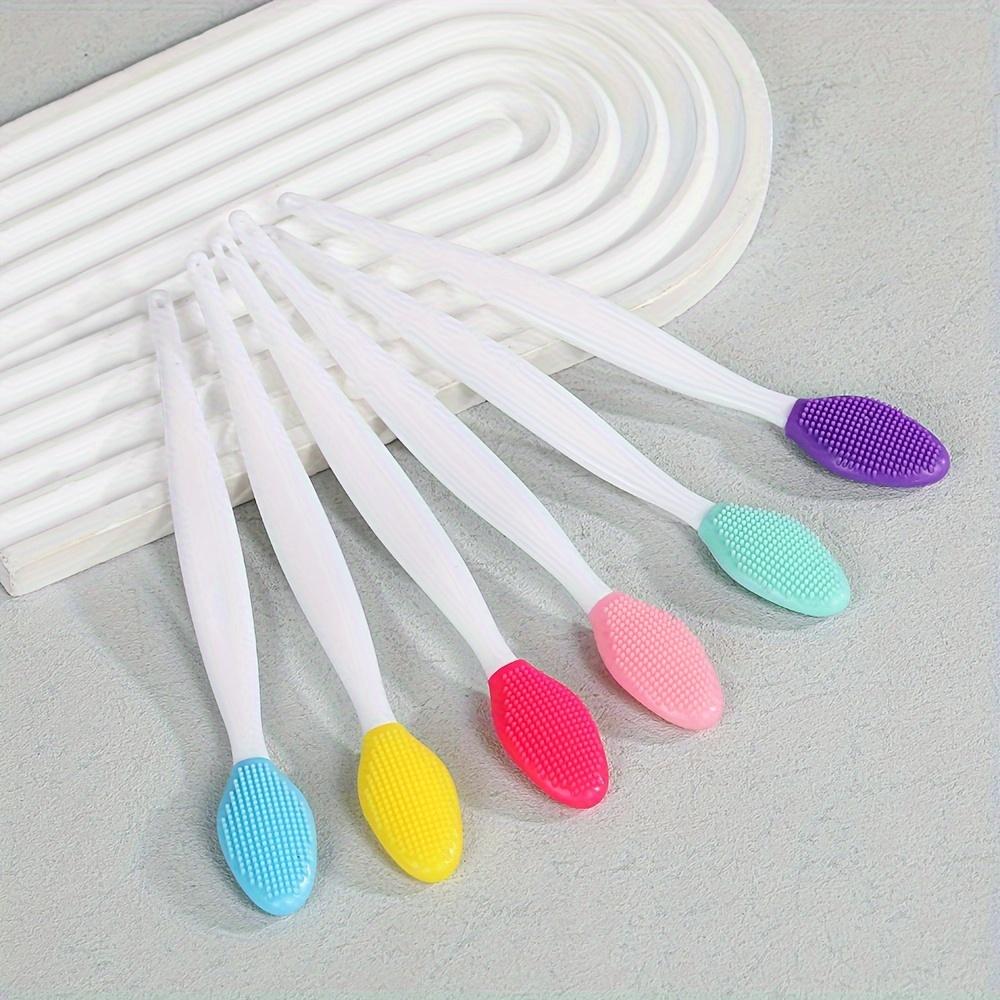 Silicone Blackhead Scrub Brush, Dual-Sided Exfoliating Face Cleansing Tool, Facial Brush Cleanser, Removes Blackheads & Dead Skin, Gentle Skincare Massager, Facial Cleansing Tools, Facial Cleansing Instrument, Facial Cleansing Equipment