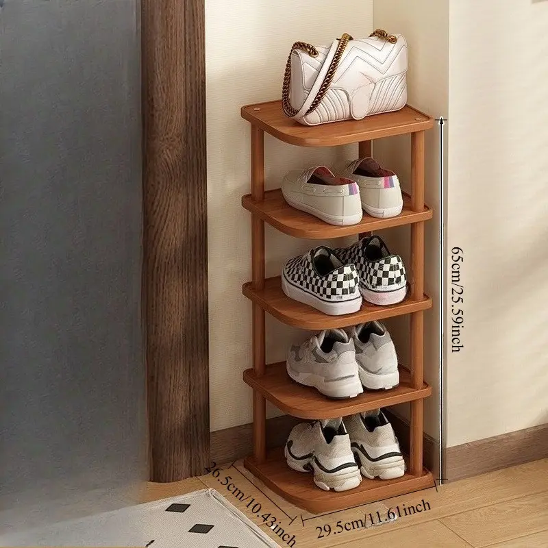 1pc 2026 New Entryway Shoe Rack, Space-Saving Design, Eco-Friendly, Ideal for Home Organization, Durable & Stylish Storage Solution