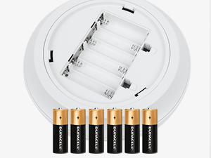 2-Pack Battery Operated Motion Sensor LED Ceiling Light, 7.2inch Flush Mount Light Fixture 6000K, Wireless Motion Activated Ceiling Lamp in 400LM for Closet Pantry Laundry Stair(Battery Not Included) 2-Pack Battery Operated Motion Sensor LED Ceiling Light, 7.2inch Flush Mount Light Fixture 6000K, Wireless Motion Activated Ceiling Lamp in 400LM for Closet Pantry Laundry Stair(Battery Not Included)