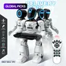 2.4GHz Mini Remote Control Smart Movable Robot, Voice Command, Gesture Sensing, Recording, LED Lights, Programming, Dance Music, Christmas Gift #GLOBAL PICKS