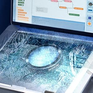 iPad Cooler,Magnetic Tablet Cooler for ipad/surface pro/Samsung Tab,Compatible for Steam Deck,Universal Radiator with Temperature Display for Mobile Gaming,Tiktok Live Streaming