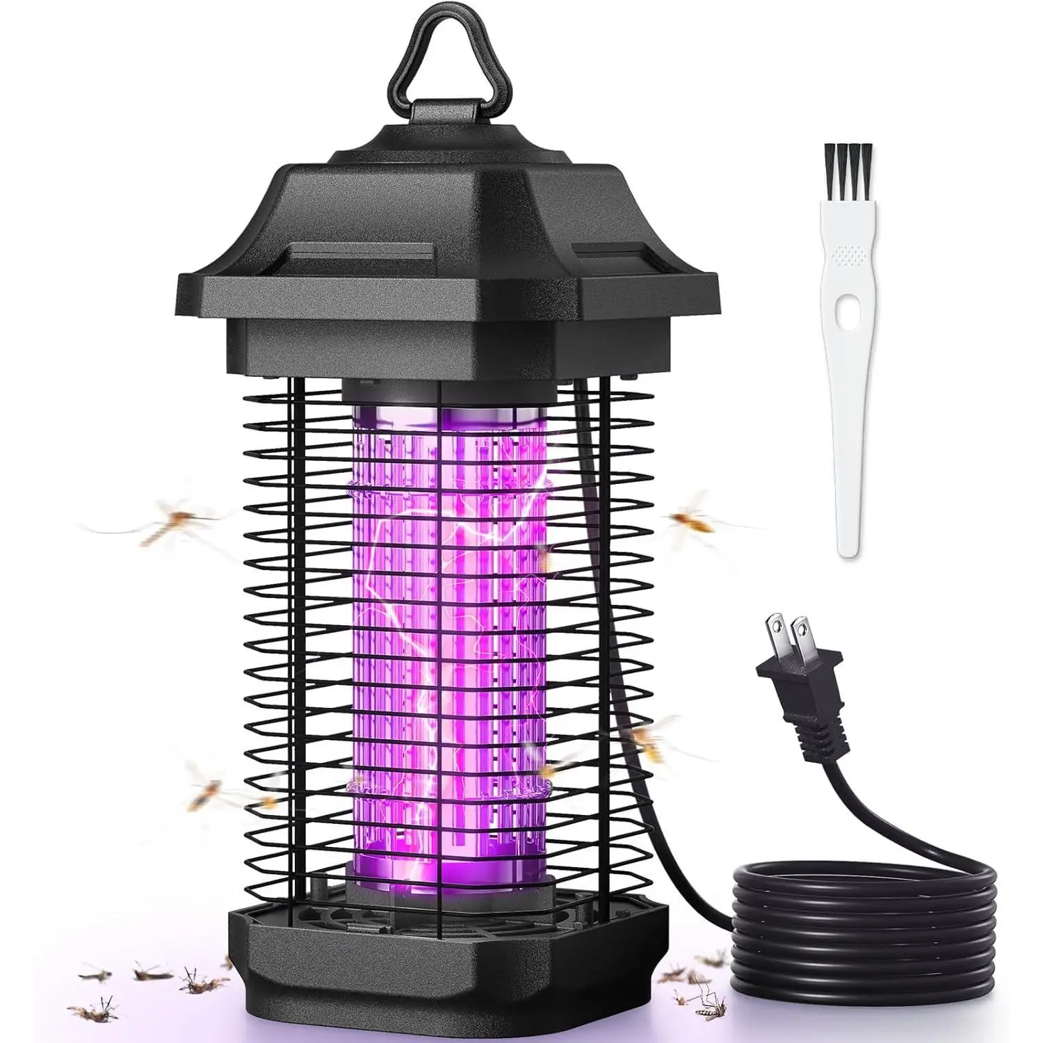 LED Bug Zapper Outdoor, Indoor Bug Zapper, Powerful Electric Mosquito Zapper,LED Fly Zapper Indoor, Mosquito Killer with 5.9ft Power Cord for Home Office Restaurant