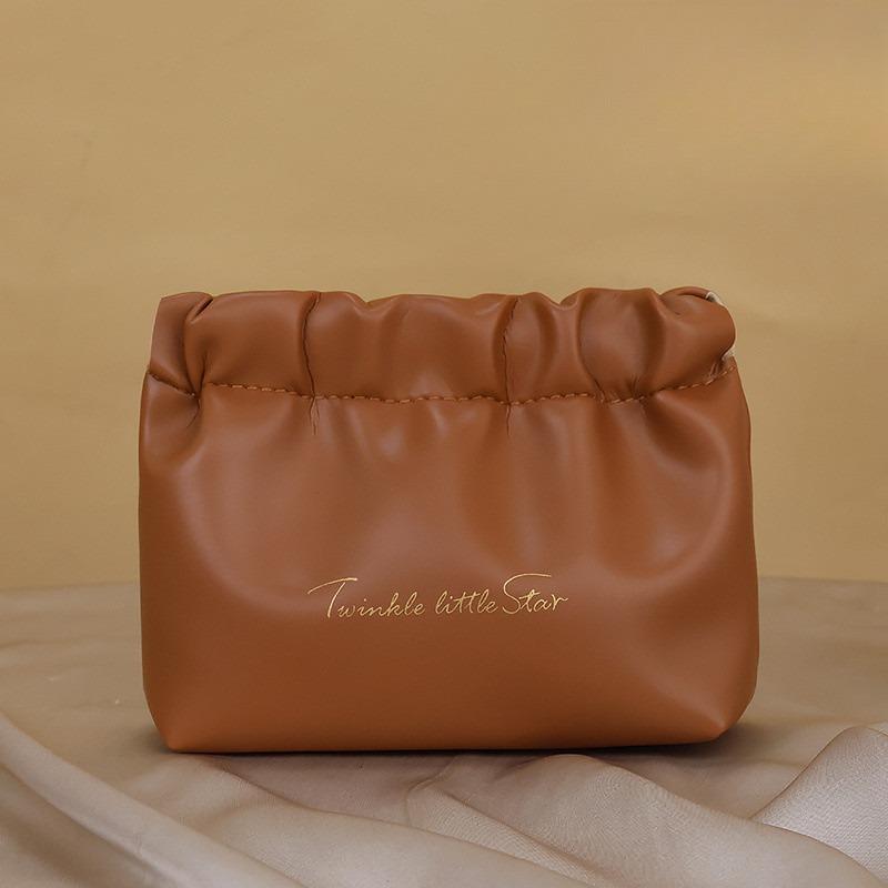 Portable Data Cable Storage Bag, 2 Counts/set Mini Automatic Closing Bag, Lipstick and Change Storage Bag, Makeup Bag, Travel Toiletries Bag