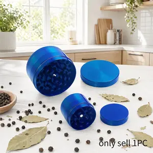 2inch 5cm Mini Manual Pepper Mill Peppercorn Dry Spice Grinder Blue Metallic Polished Option Compact Kitchen Seasoning Tool Home Cooking Meal Prep Kitchen Gadgets Kitchenware