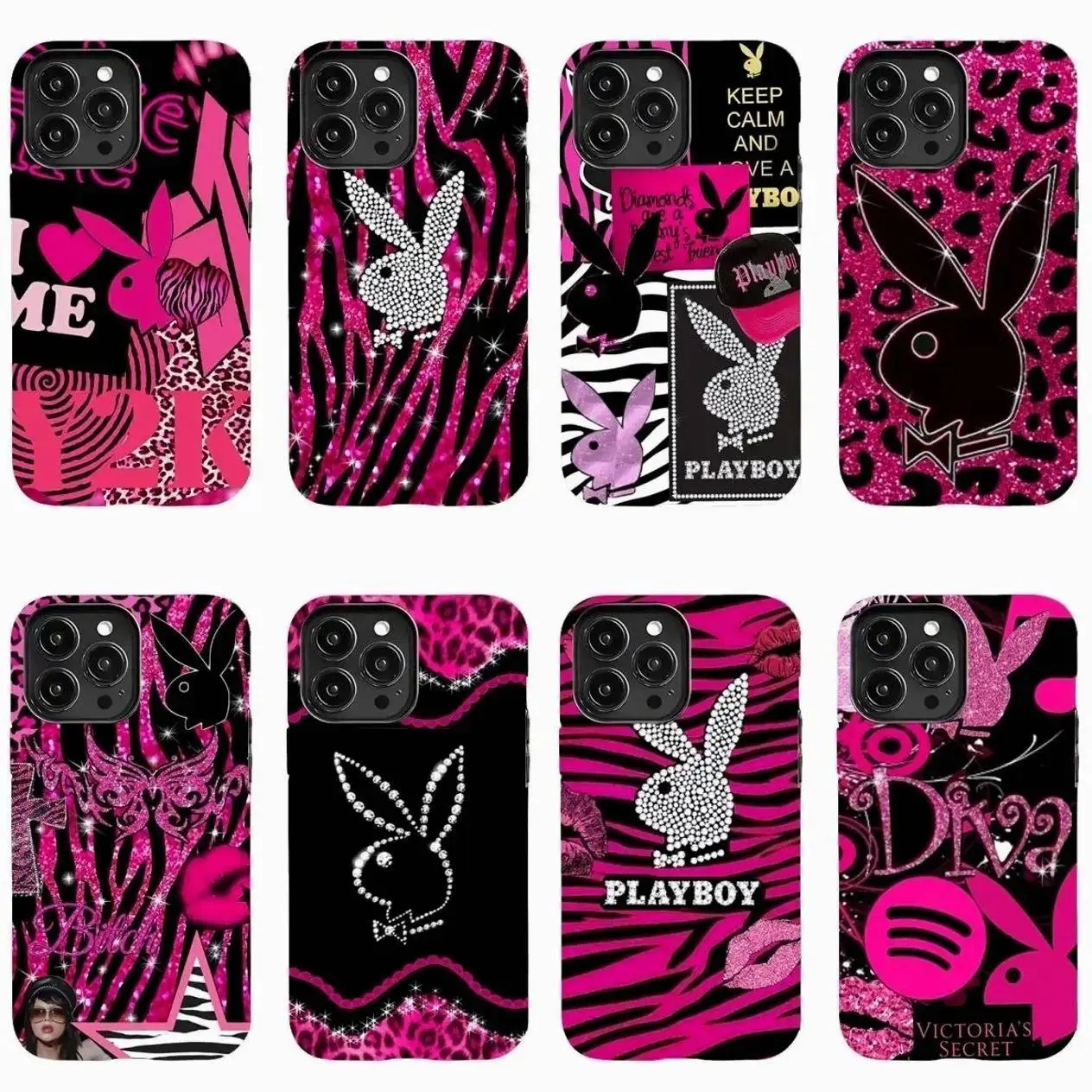 Playboy — Y2K Aesthetic & Retro Stree Suitable for iPhone 17-11 Pro Max/Plus and  Samsung Galaxy S23-25