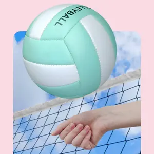 1pc 5-Number Volleyball, Thickened Durable Soft Volleyball, Waterproof Surface, Youth Adult Training Match Ball, Indoor Outdoor Practice Ball, Super Soft Volleyball