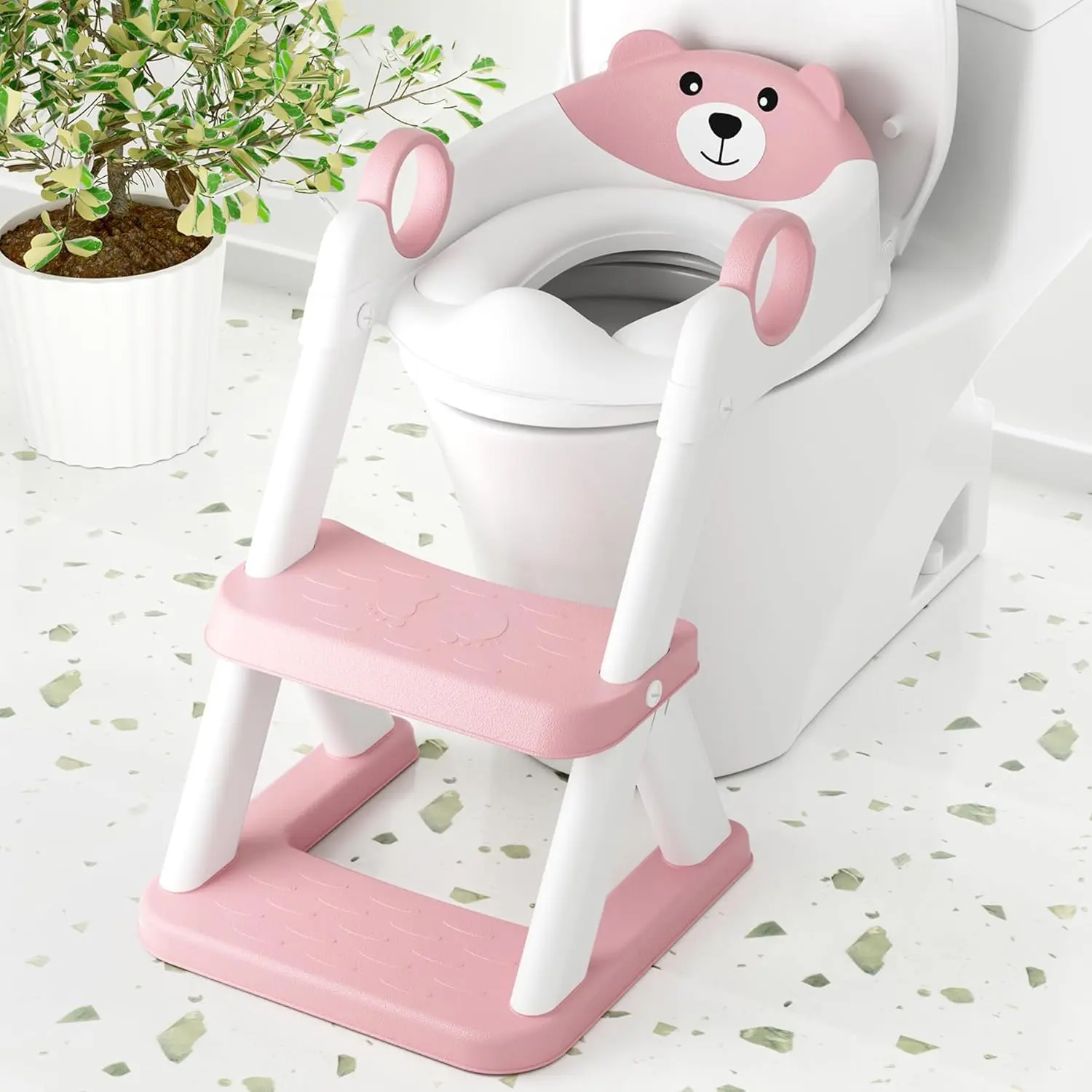 Unisex Baby Training Toilet Ladder - Multi-Use, Convenient for Most Situations