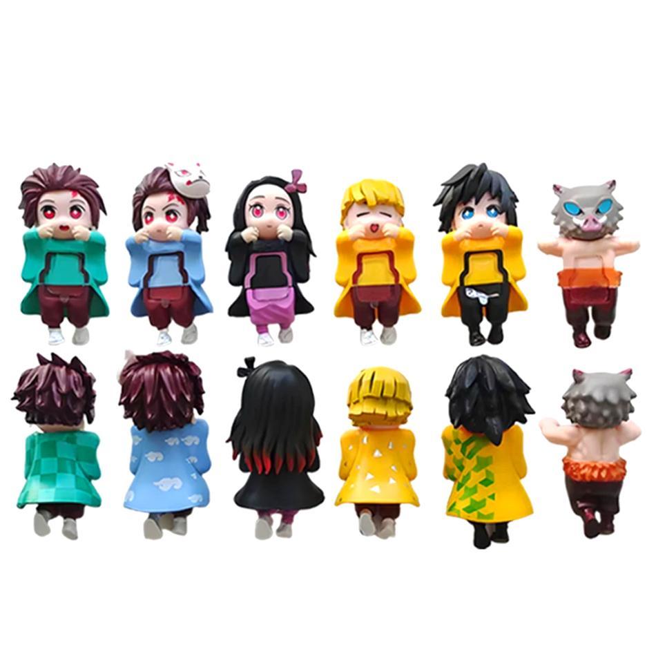 2025 Hot New Styles Sonneess Angel Anime Demon Slayer Blind Box Set Handmade Anime Cartoon Doll Desktop Decoration Birthday Gift