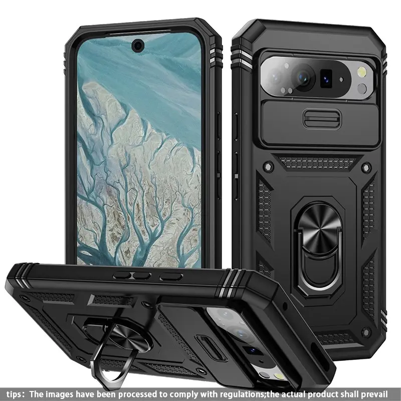 Ring Stand Anti-Drop Phone Case for Google Pixel 9, Pixel 8, Pixel 7, Pixel 6, Durable Protective Cover, Ideal for Daily Use, Mobile Phone Cover