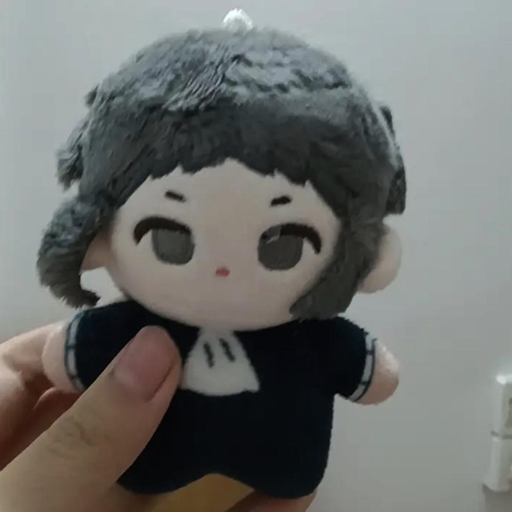 12cm BSD Dazai Osamu Plush Nakahara Chuuya Nakajima Atsushi Edogawa Rampo Doll Mini Pendant Keychain Super Cute Anime Toy Gift