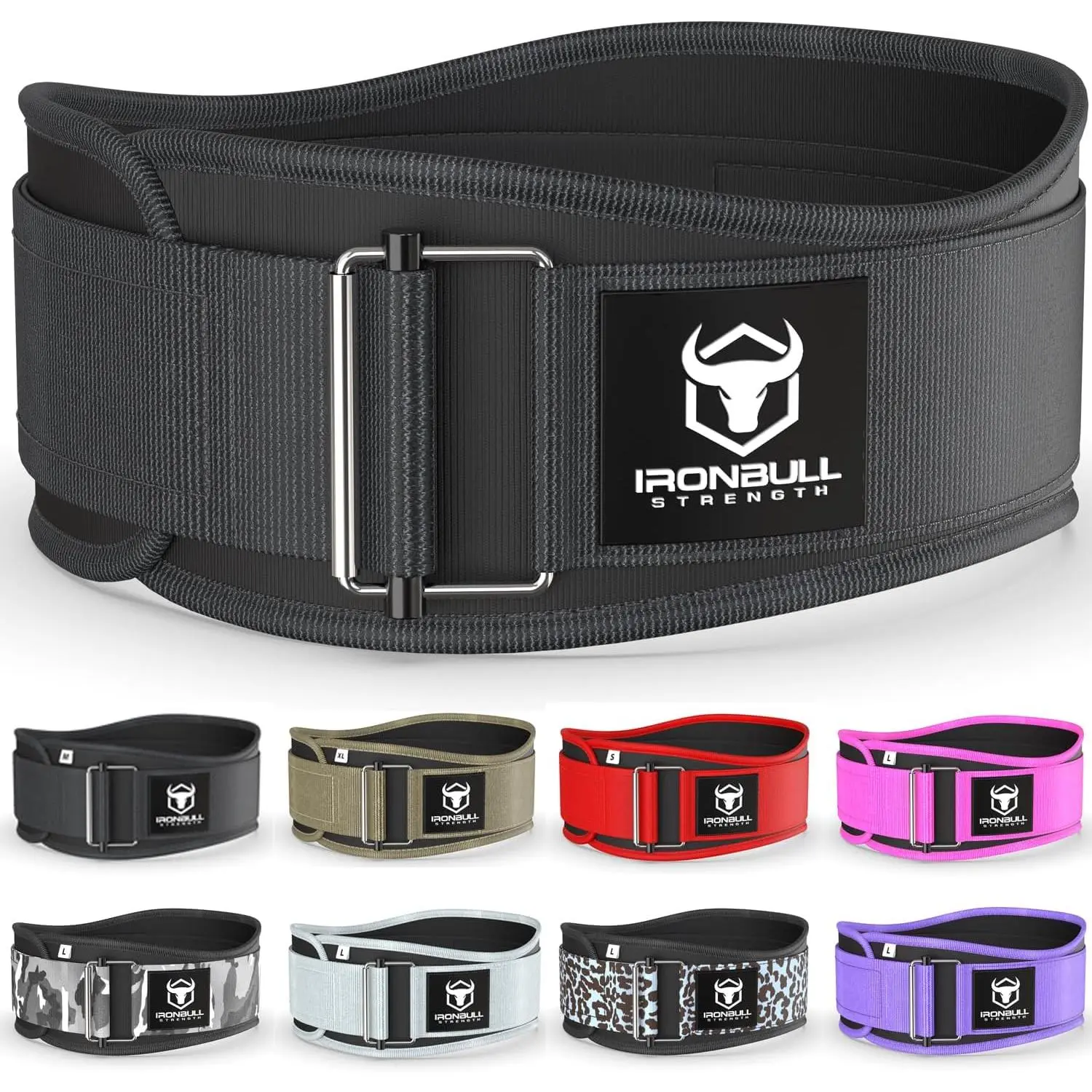 4.5-Inch Anatomical Weight Lifting Belt for Men & Women - Auto-Lock Buckle, Ultra-Light, Breathable, 4.5" Front and Rear Support, Performance Boost, Agile Strength, Waist Size Compatibility, Core Stability & Lower Back Support for Crossfit, Powerlifting