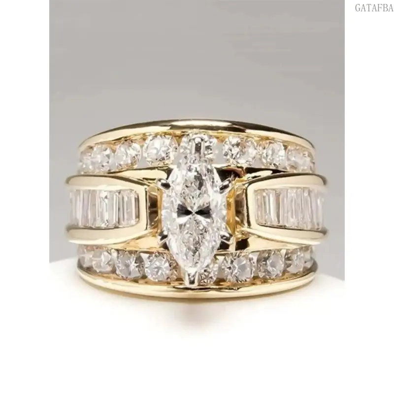 Women's Elegant Single-Stone Solitaire Engagement Ring - Sleek Polished Comfort Band Jewelry, Chic Wedding Party Gift Rings for Anniversary & Valentine’s Day