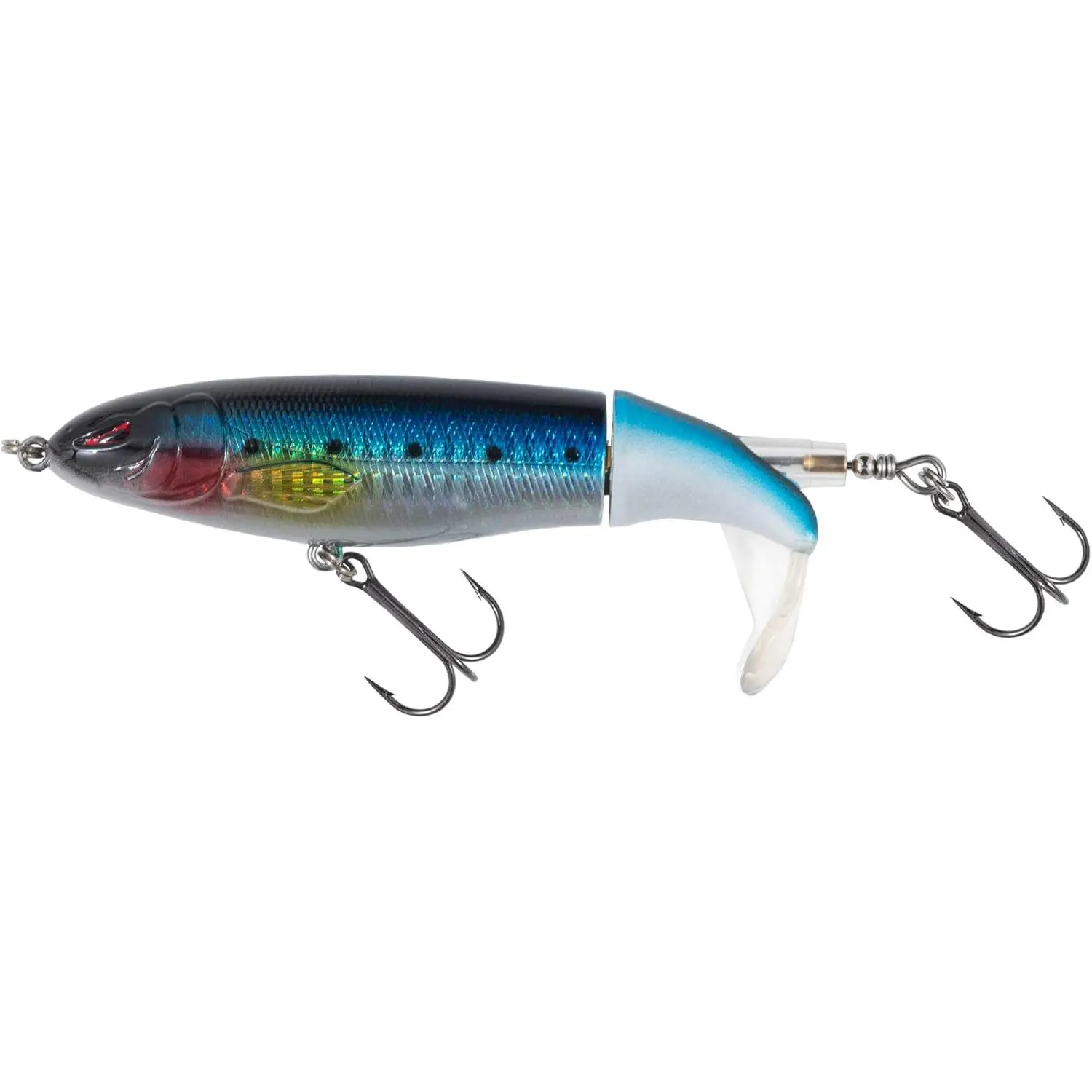 The  Plopping Minnow 90mm 110mm 130mm - Fishing Lure for Bass Floating Whopper Rotating Topwater Crankbait Popper Lure Swimbait Plopper
